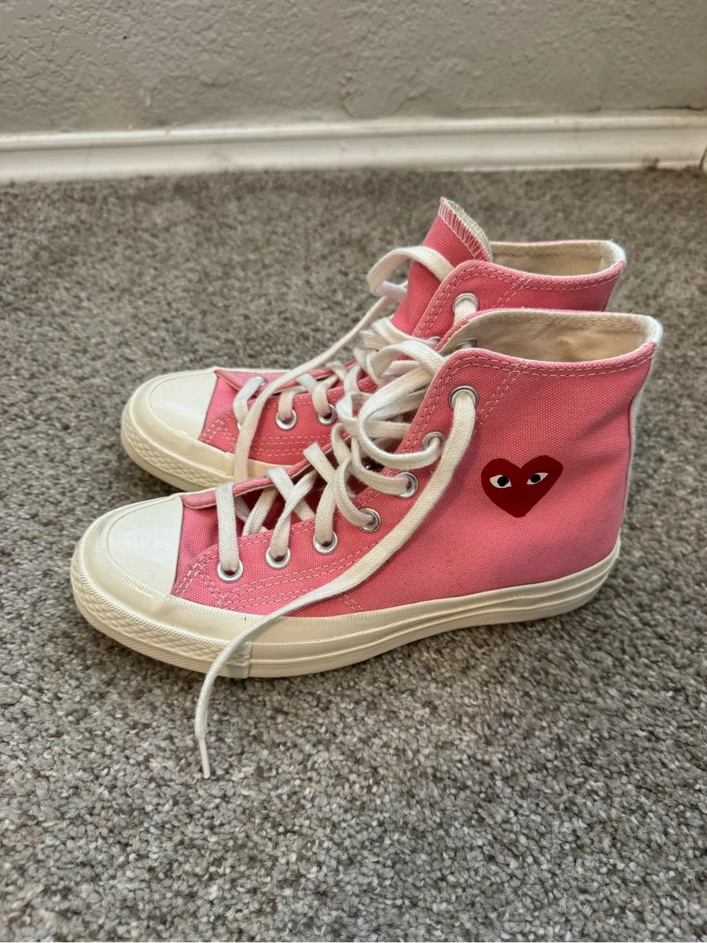 Comme des Garcons PLAY high top